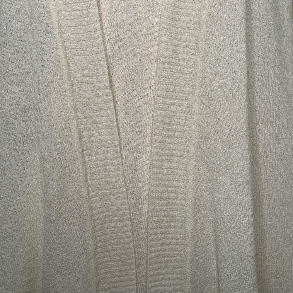 White Stag XL "2 in 1" sweater set. Cream color with longer length cardigan. - Picture 3 of 9